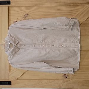 Vintage | Parisian Works Faux Suede Button Up Shirt | Medium